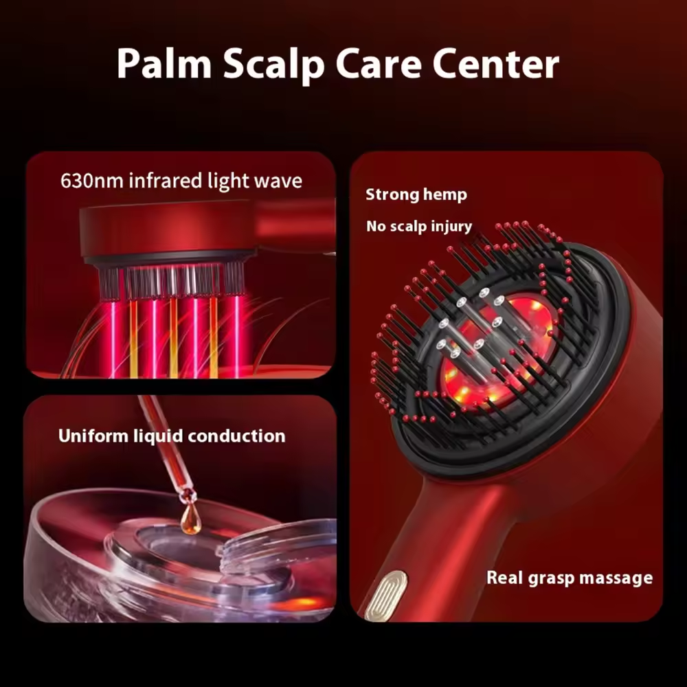 GlowScalp Electric Massage & Hair Care Brush