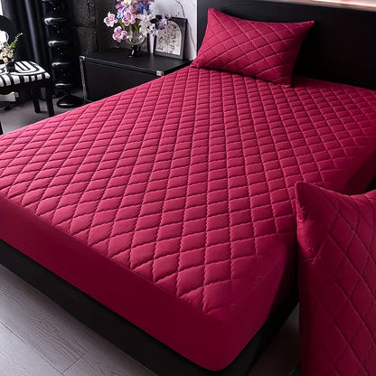 CloudNest Waterproof Quilted Mattress Protector