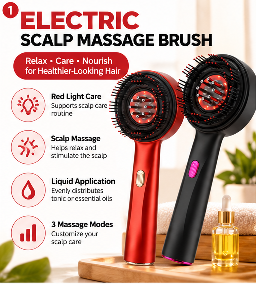 GlowScalp Electric Massage & Hair Care Brush