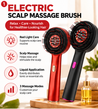 GlowScalp Electric Massage & Hair Care Brush