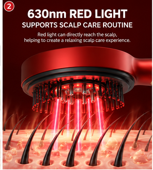 GlowScalp Electric Massage & Hair Care Brush