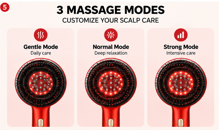 GlowScalp Electric Massage & Hair Care Brush