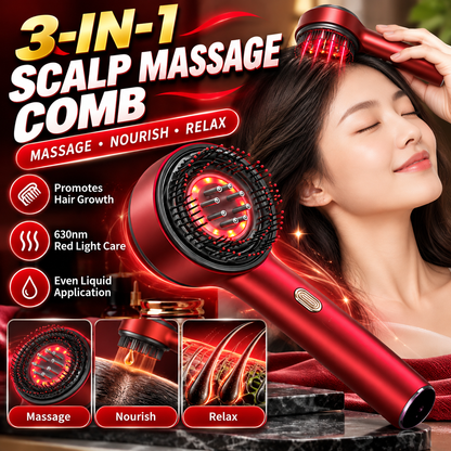 GlowScalp Electric Massage & Hair Care Brush