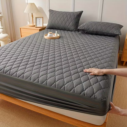 CloudNest Waterproof Quilted Mattress Protector