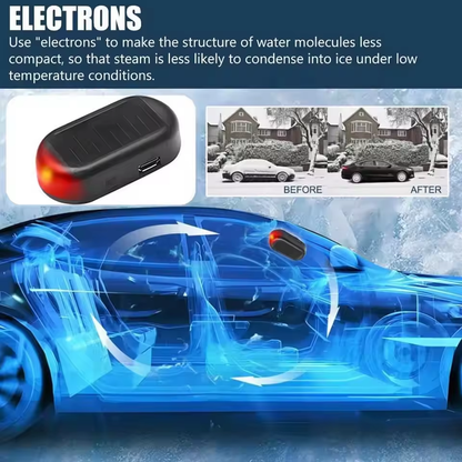 FrostFree Car Snow Remover - Solar-Powered Ice & Snow Removal Device