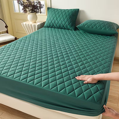 CloudNest Waterproof Quilted Mattress Protector
