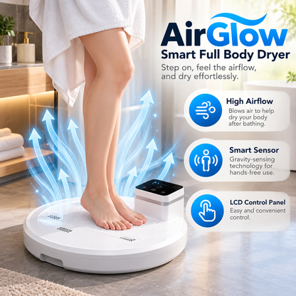 AirGlow Smart Full Body Dryer – Hands-Free Air Drying Machine