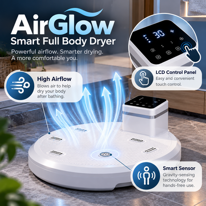 AirGlow Smart Full Body Dryer – Hands-Free Air Drying Machine