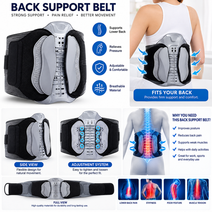 FlexiBack Lumbar Support Belt