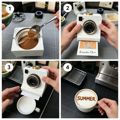3D Latte Art Printing Machine