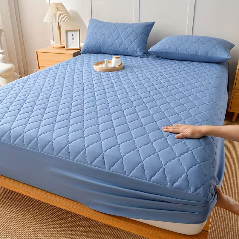 CloudNest Waterproof Quilted Mattress Protector